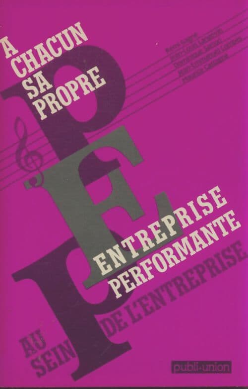 A chacun sa propre entreprise performante - Collectif