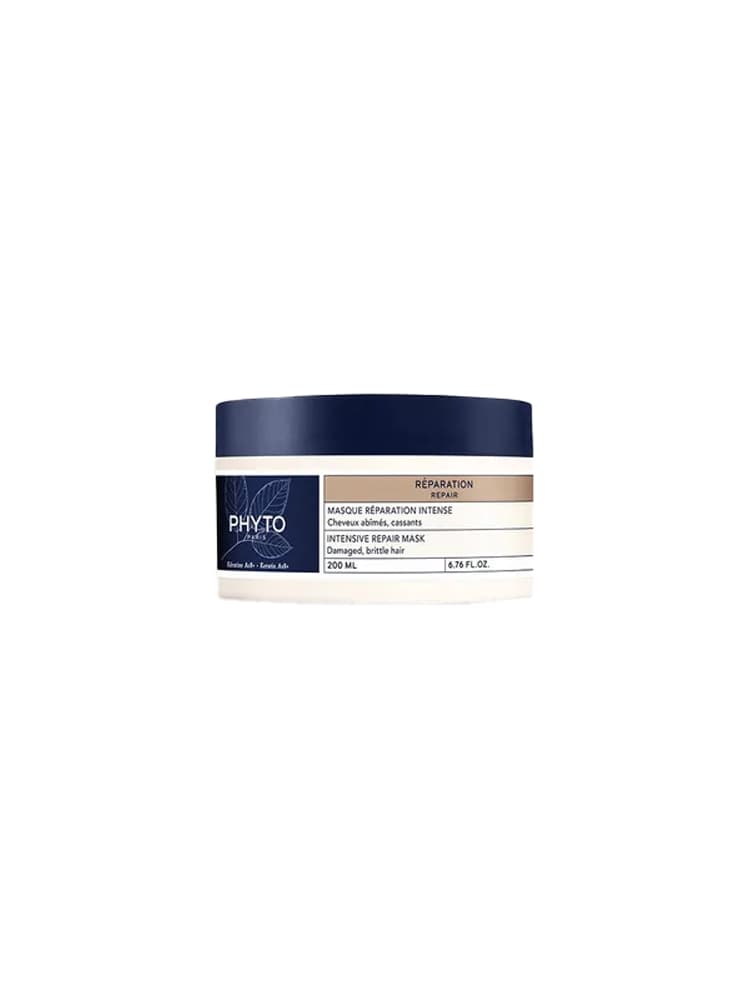 Phyto Réparation Masque Réparation Intense Cheveux Abîmés et Cassants 200 ml