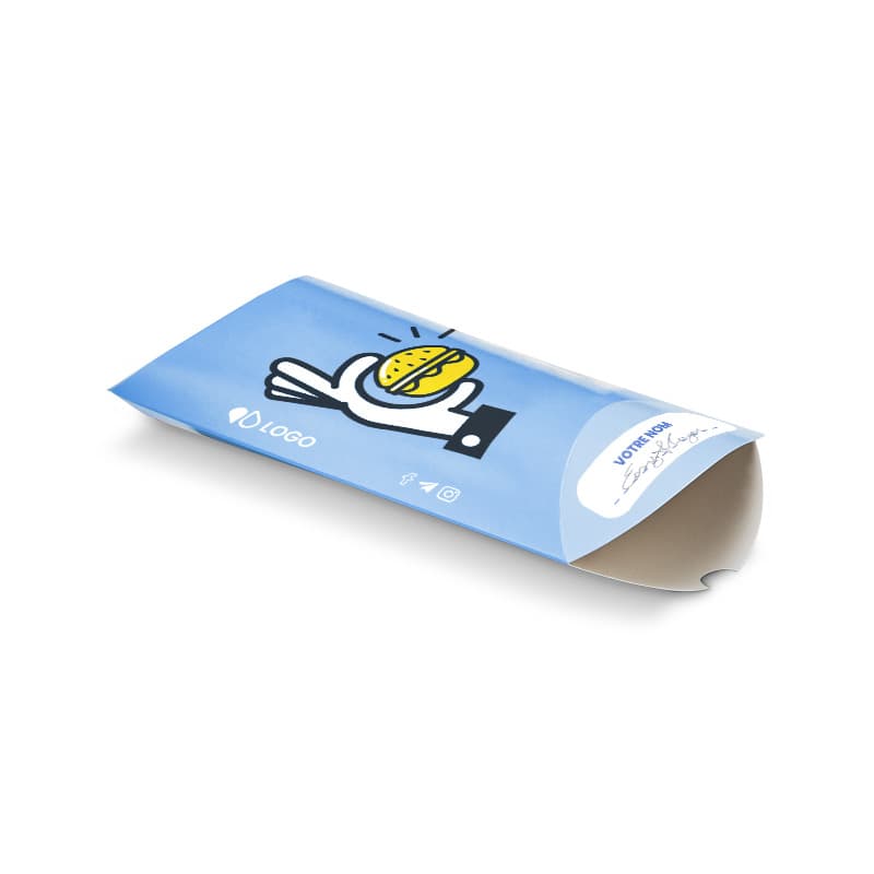 100.00000 Boites Sandwich Carton Personnalisées 7x6x2 cm - Easyflyer